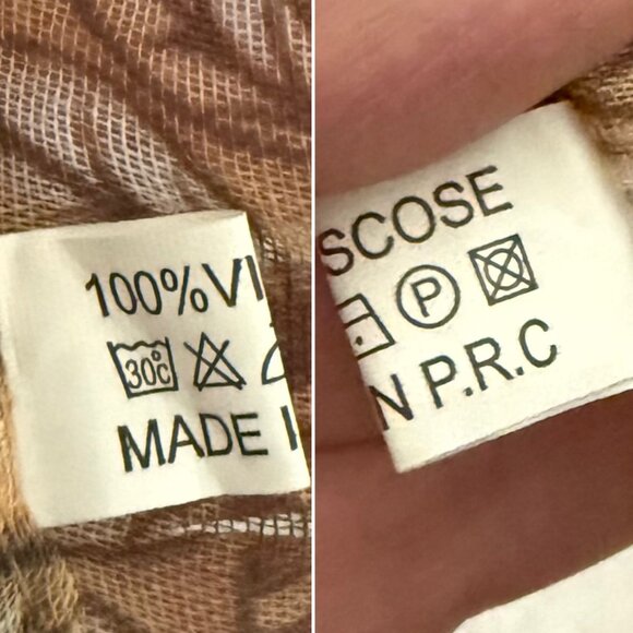 Floral Print Sheer Scarf Wrap Shawl Scarf Rectangle 71in x 29in - Picture 6 of 8